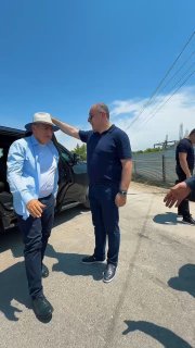 Никол Пашинян на стройке детсада в общине Веди