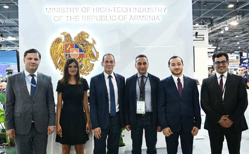 Подписание соглашения между Thales и BooTech в Ереване, Армения