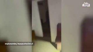 Задержание подозреваемых в селе Шнох, доставка в Ереванское управление МВД