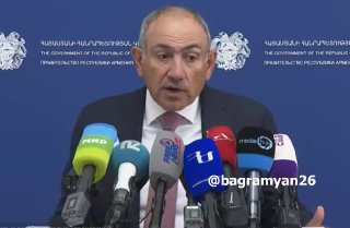 Никол Пашинян на пресс-конференции в Ереване, обсуждает ОДКБ и визит в РФ
