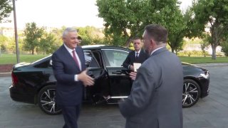 Мгер Григорян на мероприятии ко Дню независимости США в Ереване