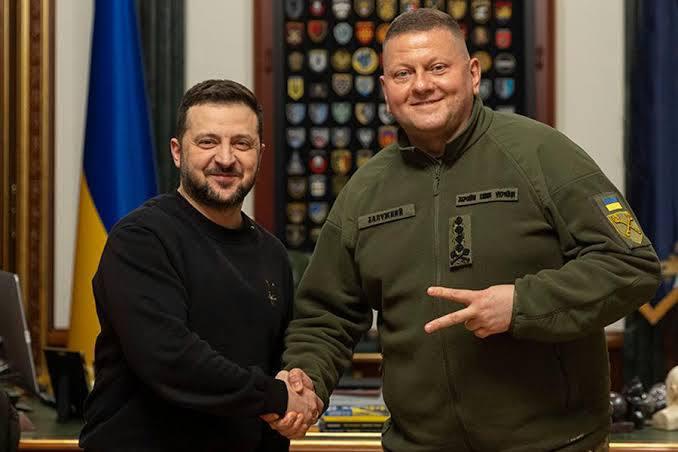 Валерий Залужный, бывший главнокомандующий ВСУ