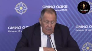 Сергей Лавров на пресс-конференции, обсуждает задолженность Армении перед ОДКБ, Нор-Норк