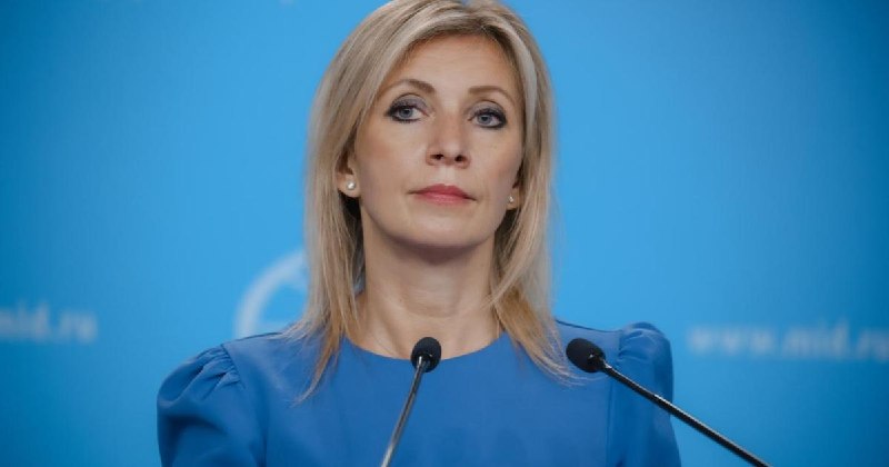 Мария Захарова на брифинге, комментирует политику Армении в ЕАЭС