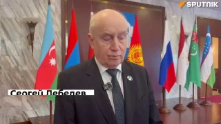 Сергей Лебедев, генсек СНГ, выступает с заявлением об Армении