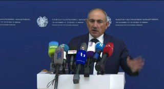 Никол Пашинян на пресс-конференции о проекте TRIPP, Армения