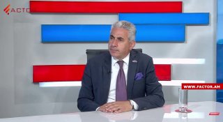 Эдгар Казарян в студии Factor TV, Нор-Норк, Ереван