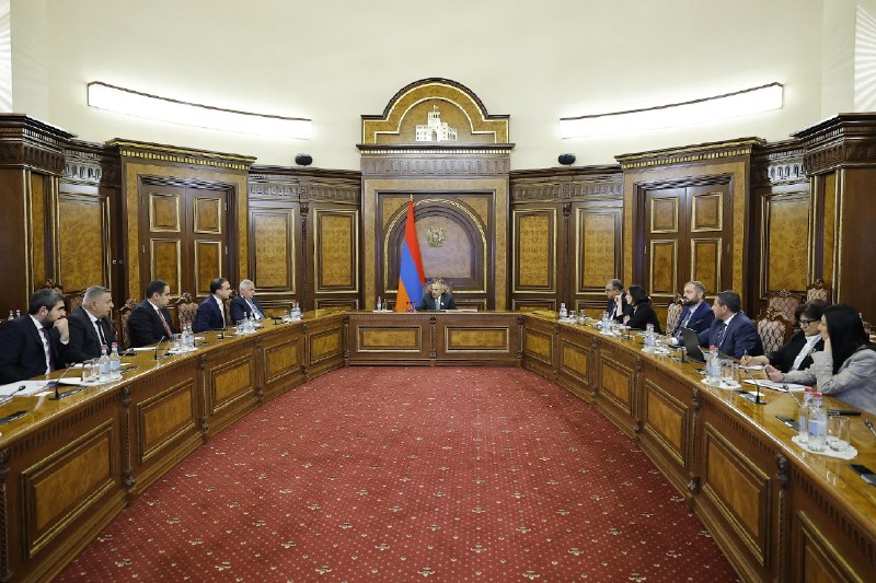 Совещание под председательством Никола Пашиняна по градостроительству района Конд в Ереване