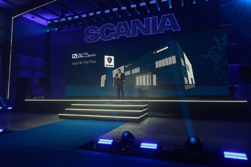 Церемония открытия представительства Scania в Армении