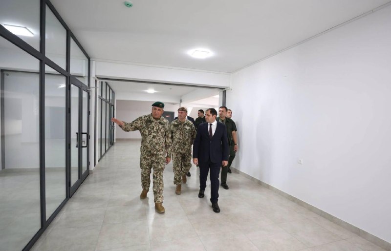 Сурен Папикян на открытии нового корпуса штаба учебного центра в Нор-Норке