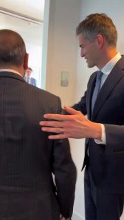 Встреча Мирзояна и Берендсена, обсуждение стратегического партнерства
