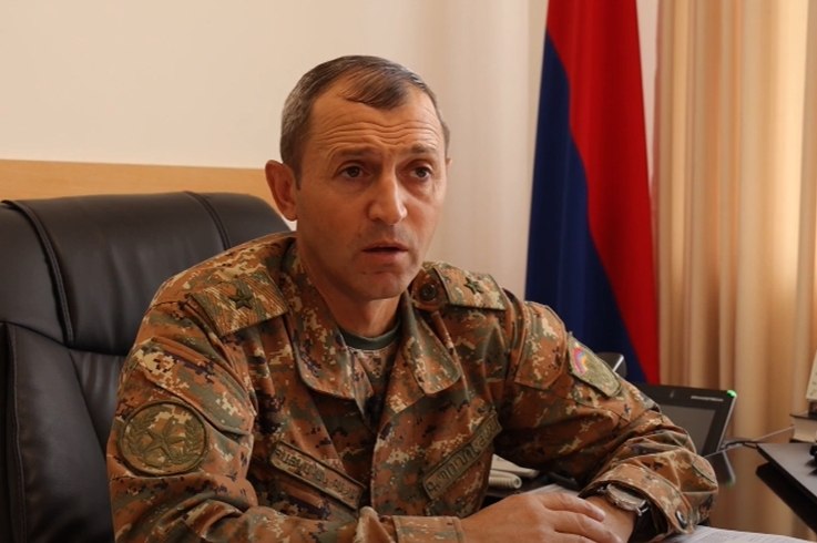 Официальный документ об освобождении Армена Гёзаляна от должности командира корпуса в Нор-Норкском районе.